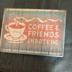 Coffee & Friends Wall Art